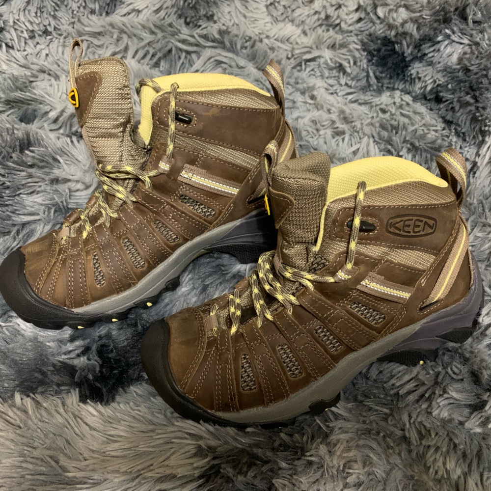 NIB Keen Hiking Boots Size 7 in Brindle/Custard